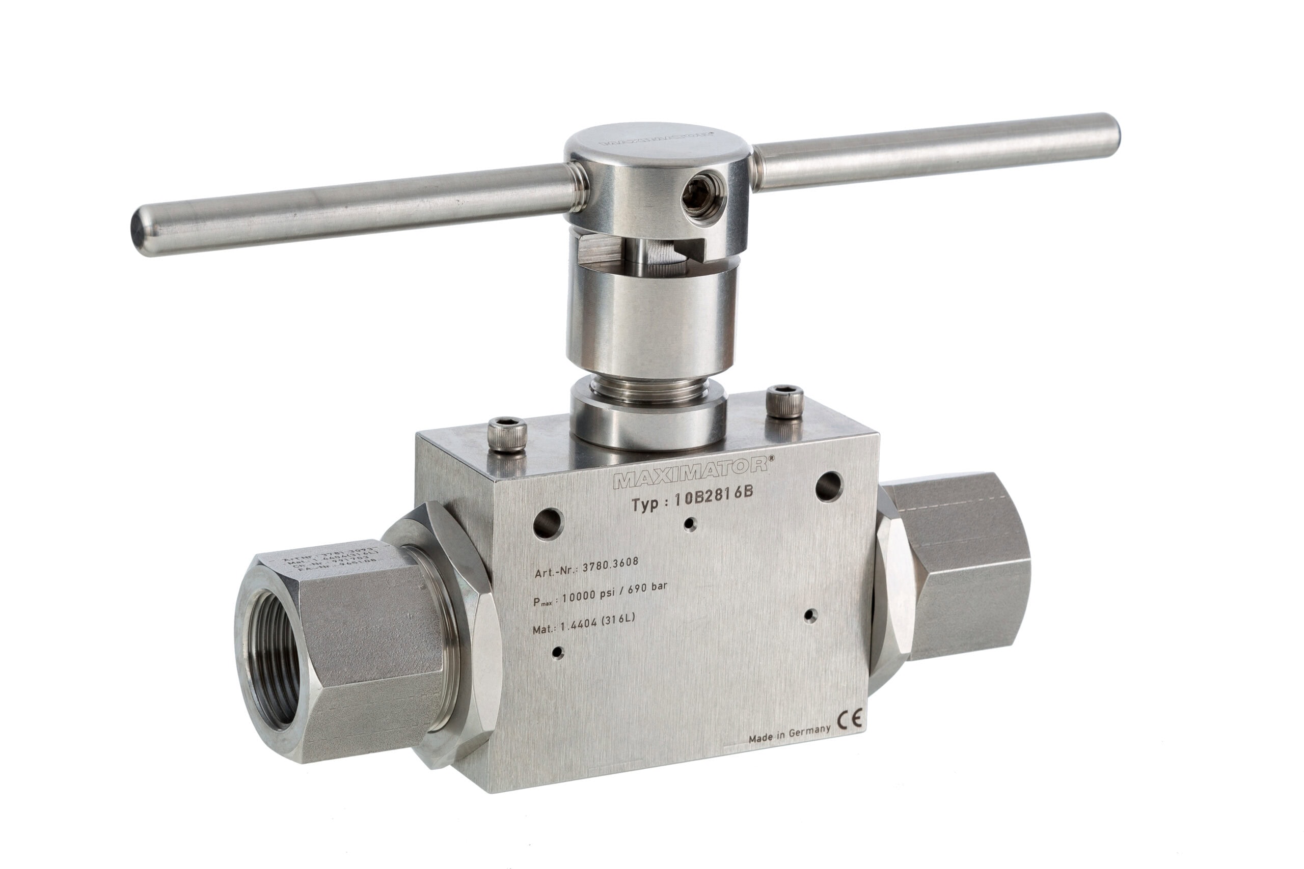 High-Pressure Ball Valves