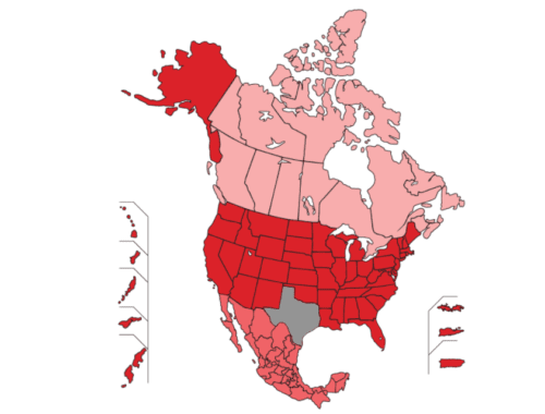 Distributor Map-Texas Grey